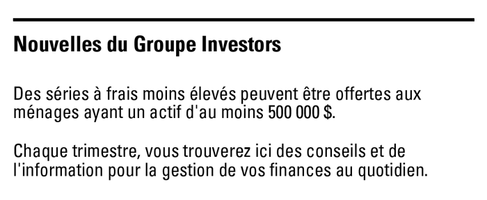 Investors Group News