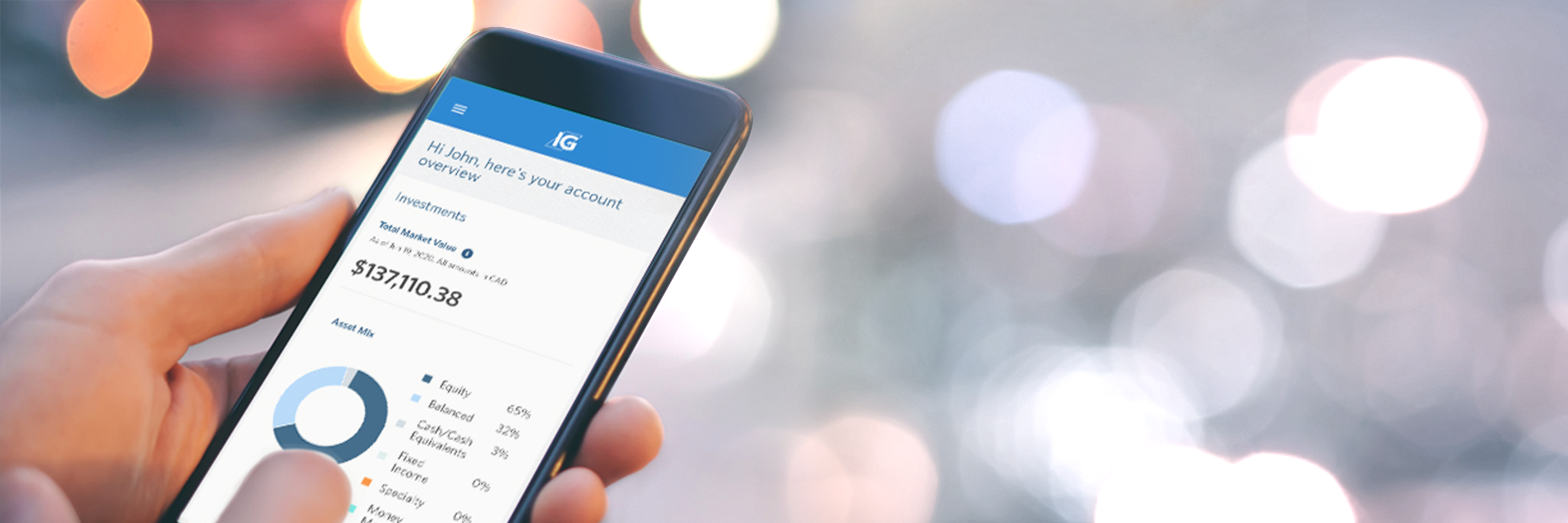 The IG Wealth Mobile App Has Arrived! Alt:  Now available: IG Wealth Mobile App!