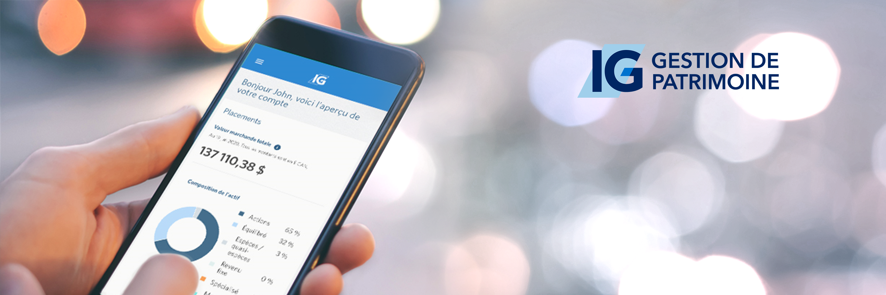 L’application mobile IG Gestion de patrimoine est maintenant arrivée! 
