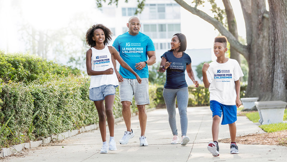 La Marche pour l’Alzheimer IG Gestion de patrimoine est de retour!