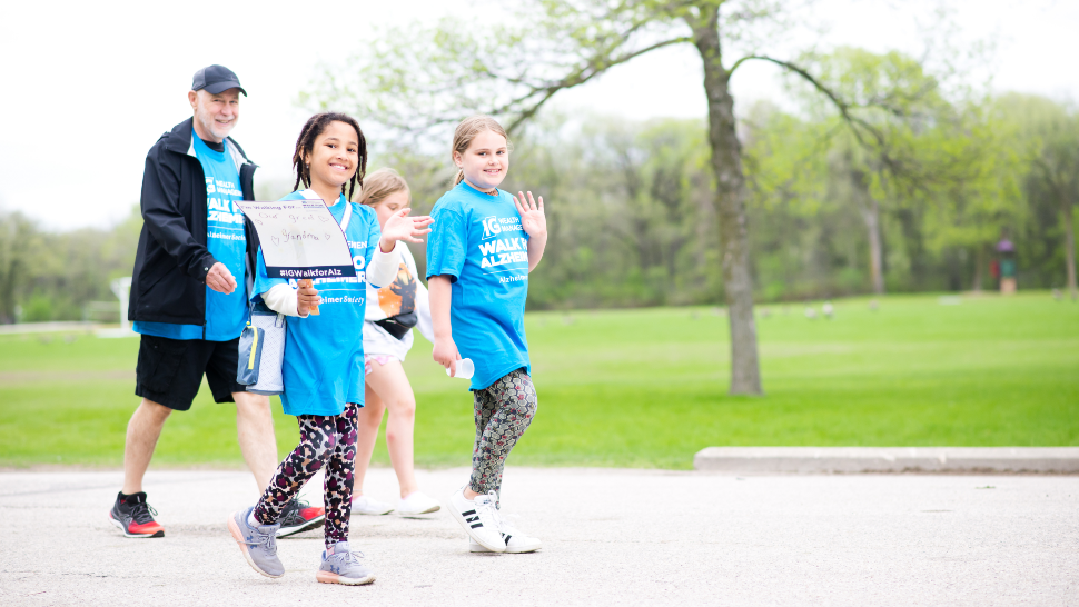 “I walk to remember my mom”