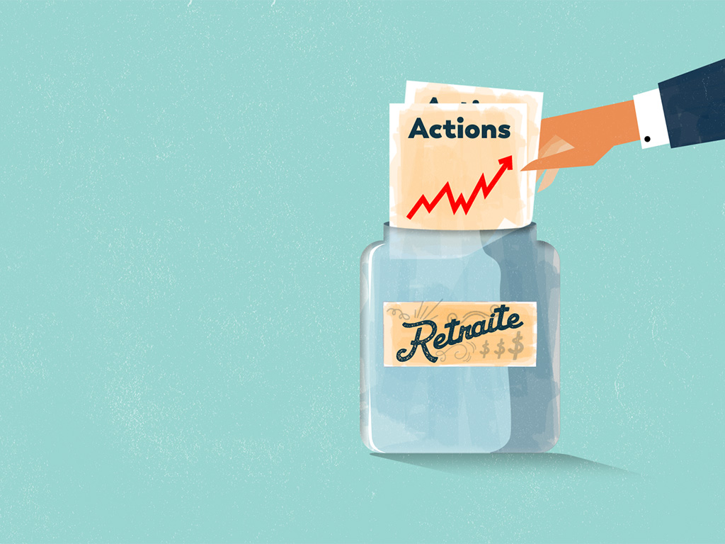 Pourquoi détenir des actions même à la retraite ?